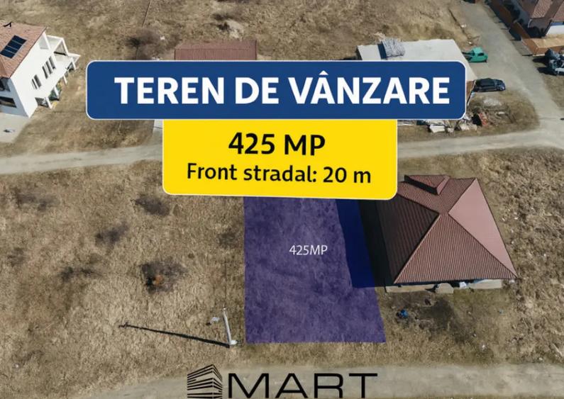 Teren intravilan cu PUZ + utilitati 425mp in Cartier Bavaria - 1