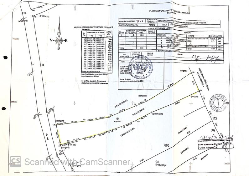 Teren INTRAVILAN Comuna Ciocanesti - 2