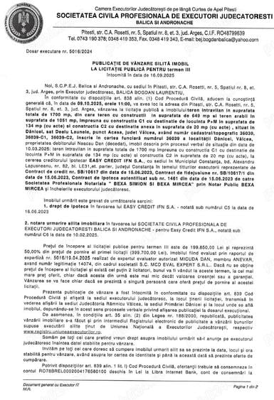 De vanzare casa si teren in Dealu Launele Valcea - 3