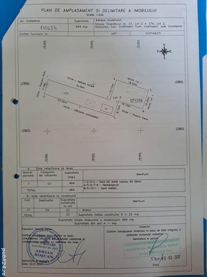 Vand Schimb cu apartament sau Auto in Constanta sau Mamaia N - 5