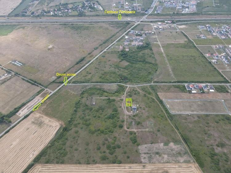 Teren Construcții intravilan de 613 mp, în Moșnița Nouă