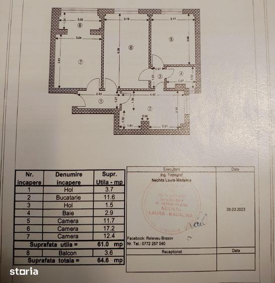 Apartament 3 camere renovat, zona Gemenii | 0% Comision - 7