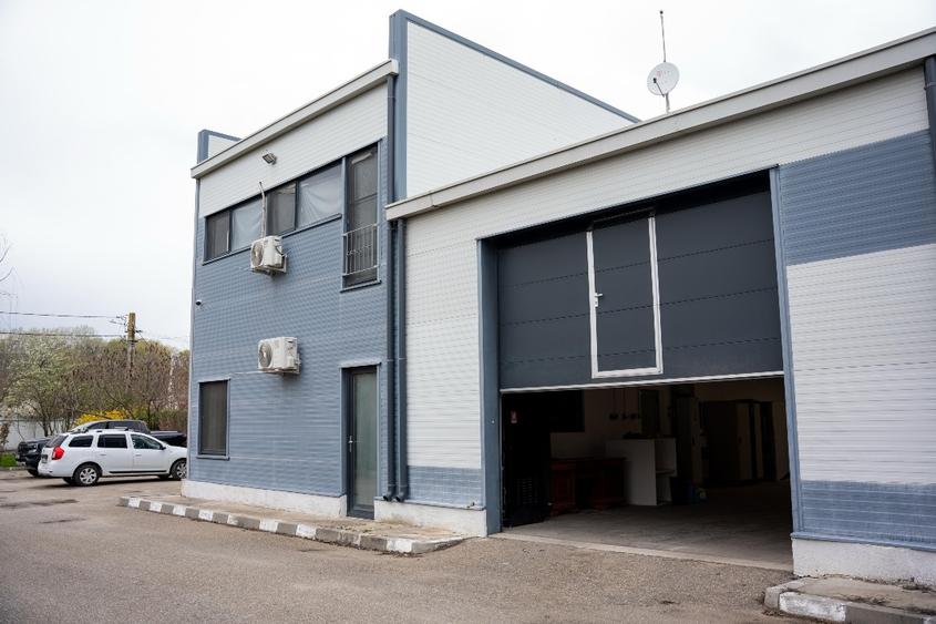 Spațiu industrial, de 858 mp, în Conțești