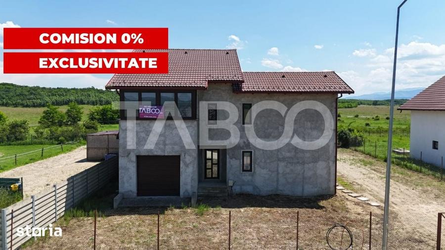 Casă cu 5 camere cu Teren 497 Mp în Șercaia