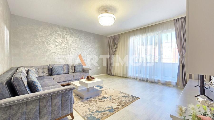 Apartament cu 3 camere decomandat, mobilat în Tractorul