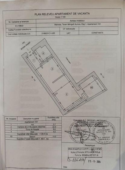 Apartament semidecomandat în Central
