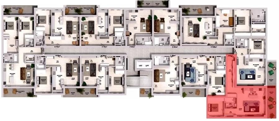 Apartament cu 2 camere semidecomandat, mobilat în Pipera