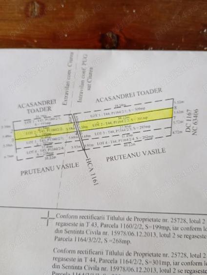 Teren de 1000 mp, în Lunca Cetățuii