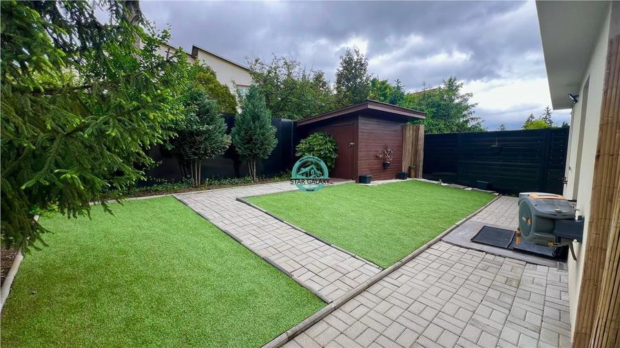 Vand apartament cu 4 camere in Vila, 2 bai, teren privat 114mp, str Papiul Ilari - 4