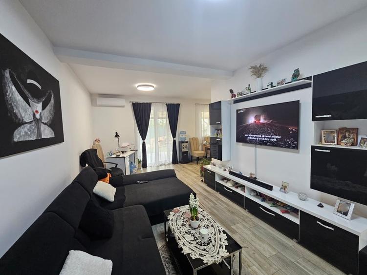 Duplex pe parter, între Moșnița Nouă și Urseni, cu 2 băi, 2 terase, comision 0% - 10