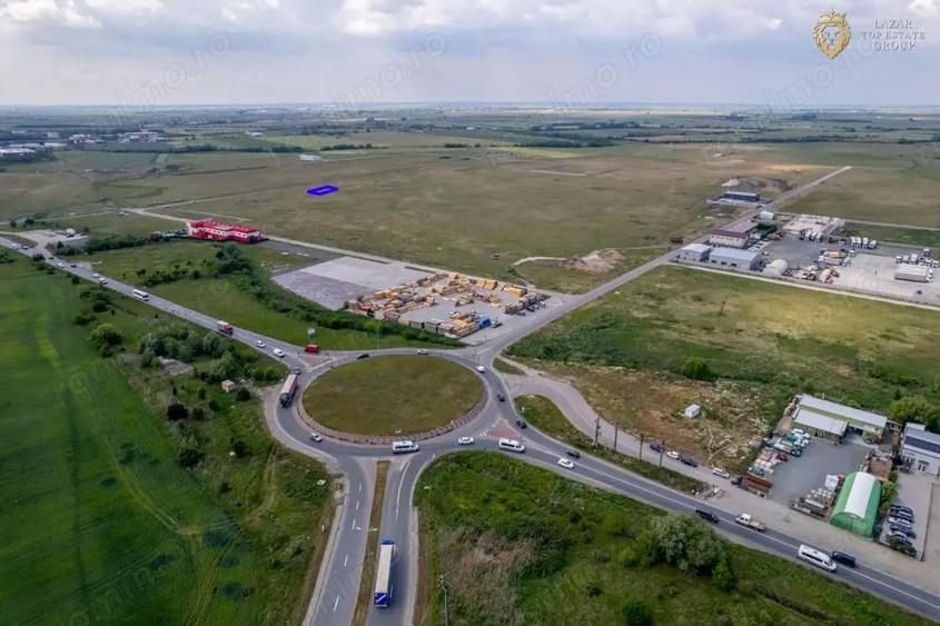 Teren intravilan + proiect hala de vanzare in zona Uta - 7