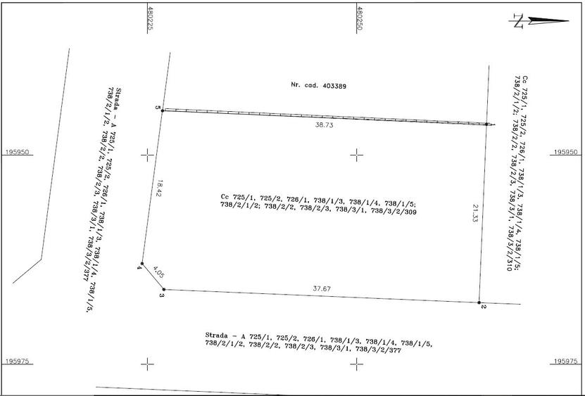 Teren intravilan 842 mp - Sacalaz - 2