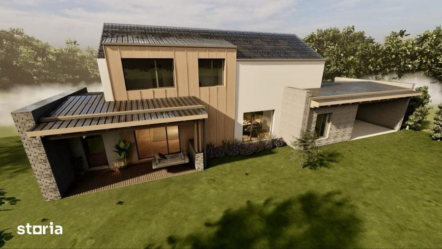 Casă cu 5 camere cu Teren 1150 Mp în Ciurila