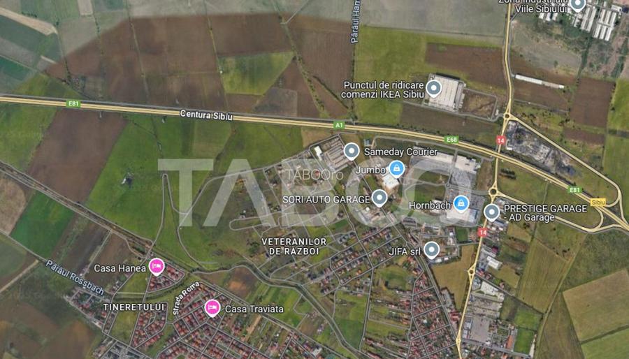 De vanzare teren intravilan 6500 mp pretabil pentru investit