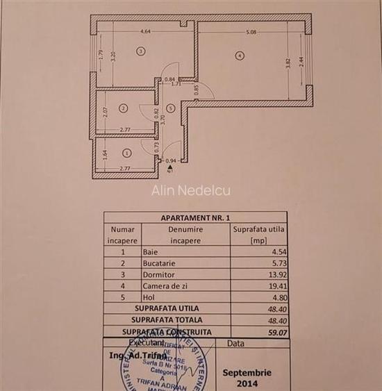 Apartament 2 camere bloc nou Sos Giurgiului