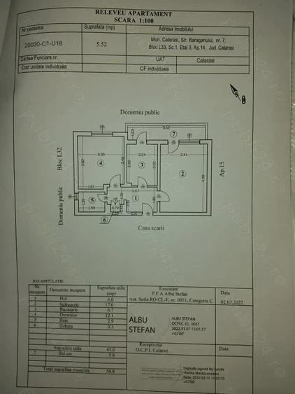 De vanzare apartament 2 camere in Calara?i - 10