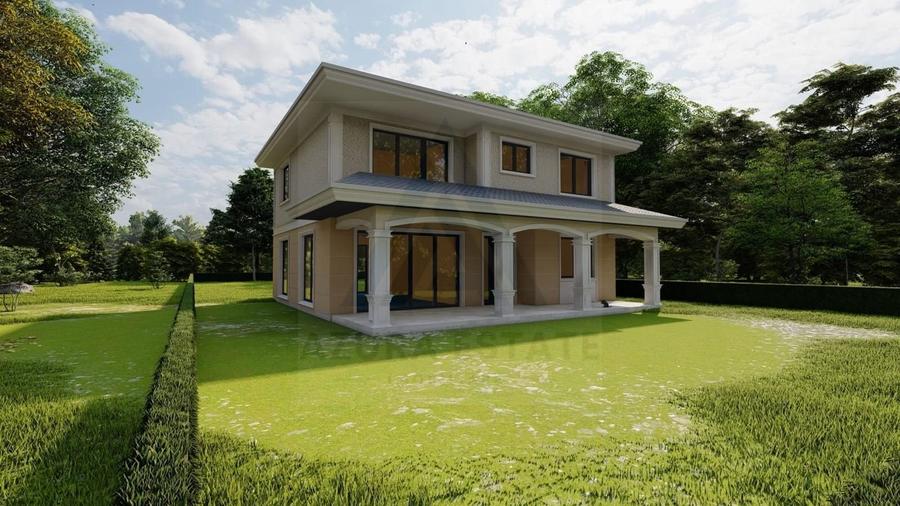 Casa individuala la rosu 146 mp utili P+1 si teren 760 mp in Turnisor - 1