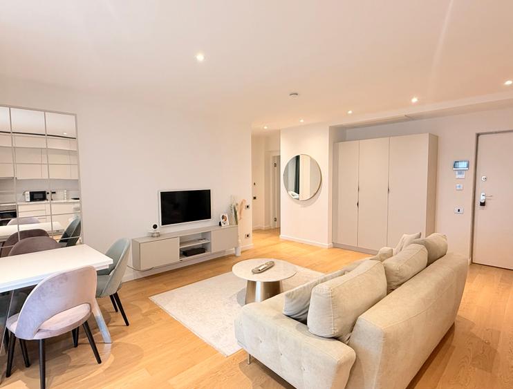 Apartament cu 2 camere în Barbu Văcărescu