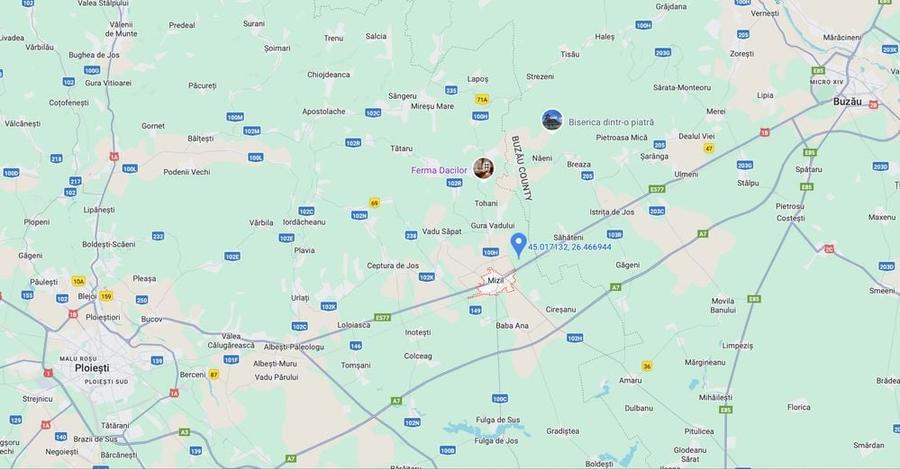 Teren 2h deschidere 60m la E577 ( DN1B ) Mizil - 1