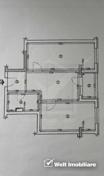 Apartament cu doua camere, parcare subterana, strada Avram Iancu, Floresti - 18