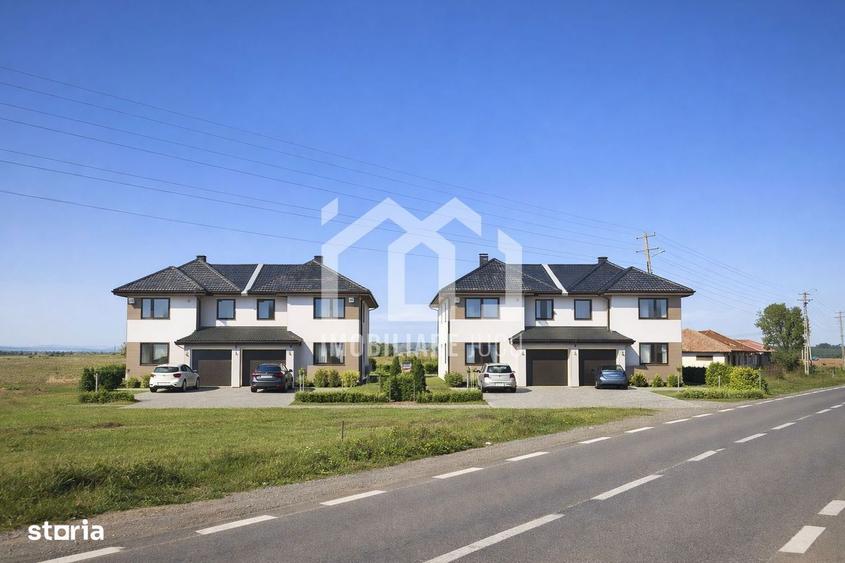 Teren 3000 mp Jucu de Sus | 4 case | utilitati | drum judetean | 60/m - 4