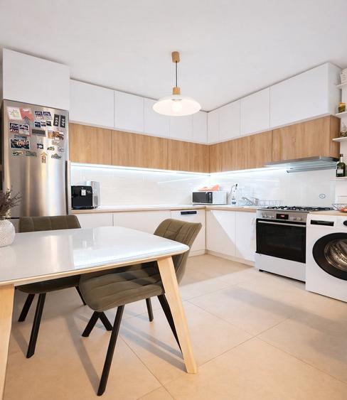 Apartament nou cu 2 camere decomandate, 52mp, finisat modern, mobilat si utilat - 3