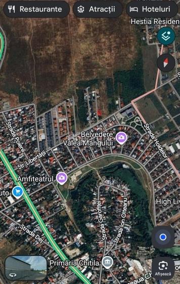 Vand teren intravilan in Mogoșoaia / Chitila   de 619mp