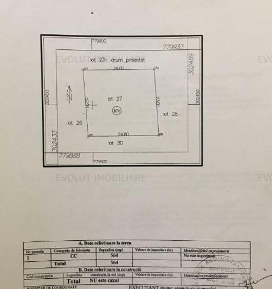 PADURE VALU LUI TRAIAN / zona popas Forest M / 2 loturi x 564 mp - 3