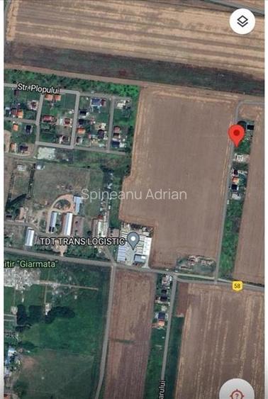 De vanzare teren intravilan Giarmata 610mp