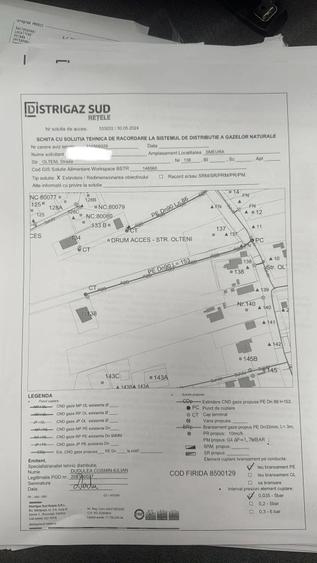 Teren de 485 mp, în Trivale