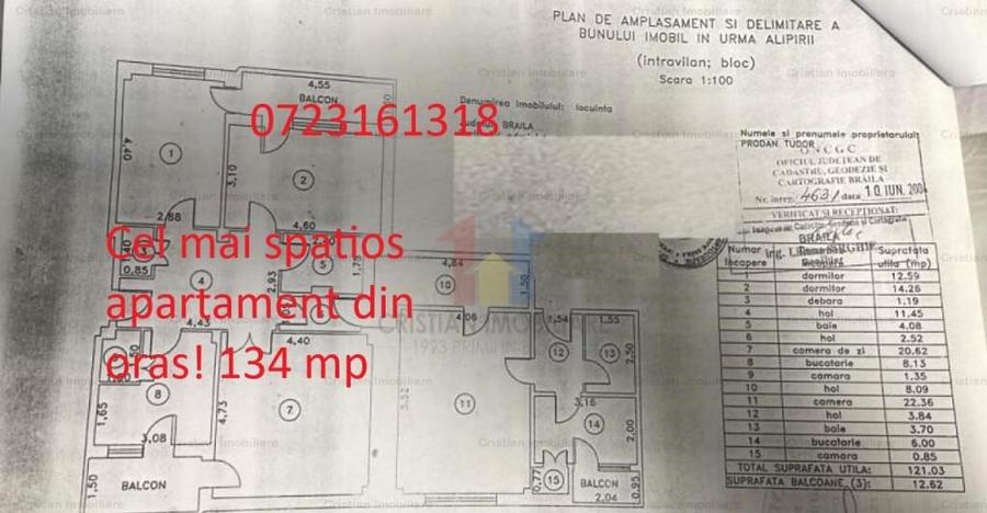 Dorobanti 135mp 4 cam conf 1 decomandat 3 balcoane - 4