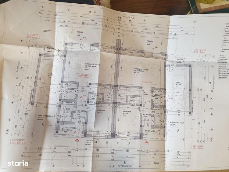 Duplex de vanzare de 130mp teren 216mp zona Floresti Crisan - 12