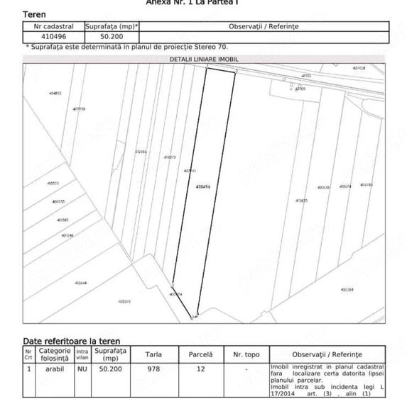 Teren de 50200 mp, în Beregsău Mare