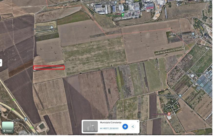 Teren agricol extravilan de 450 mp, în Viile Noi