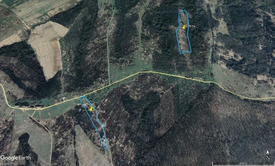 Teren de 92900 mp, în Central