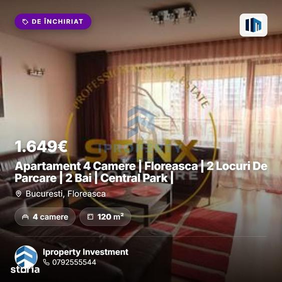 Apartament cu 4 camere decomandat în Tei