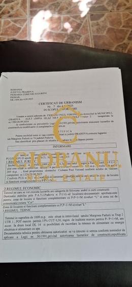 Teren cu casa batraneasca de vanzare in comuna Jugureni judet Prahova - 7