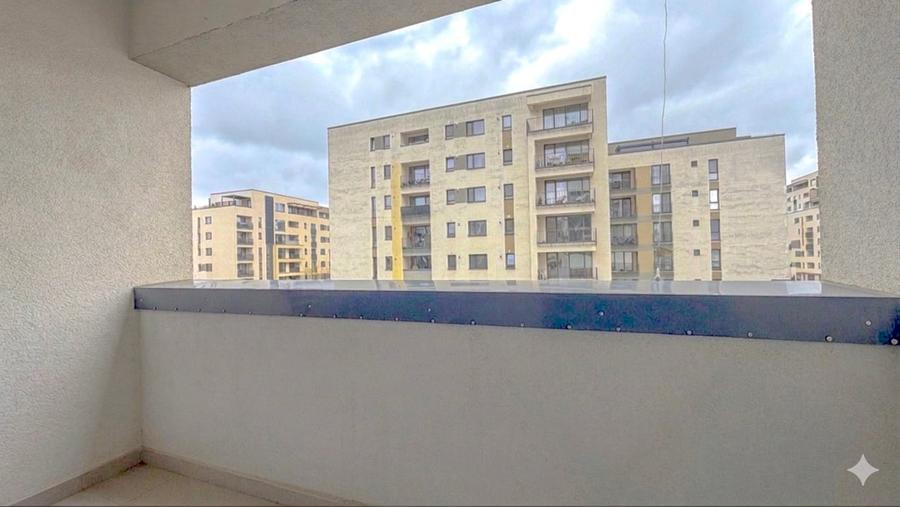 Studio in Kasper Coresi, vedere către aleea pietonală, loc de parcare si boxa - 5