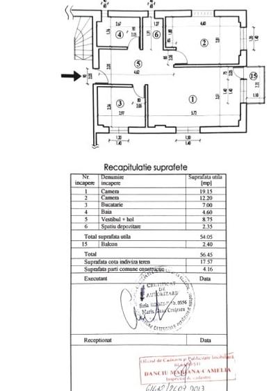 Apartament 2 camere | 56 Mp utili | Zona linistita din Bucuresti noi - 9