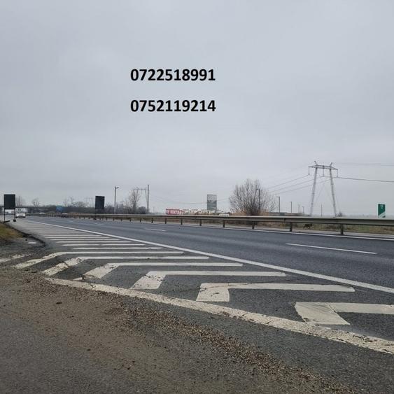 Ocazie, 4500 mp, Autostrada A1, KM 31, Palanca, Militari, doar 7 euro/mp! - 2