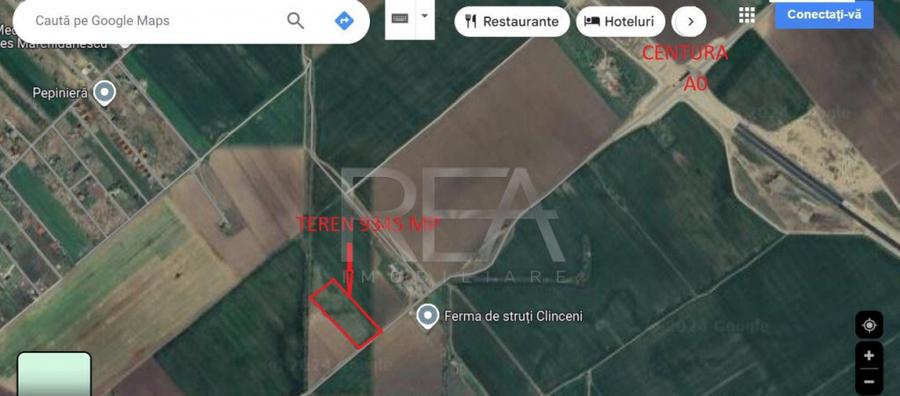 TEREN CLINCENI LA 200 m de Autostrada A0 - 2