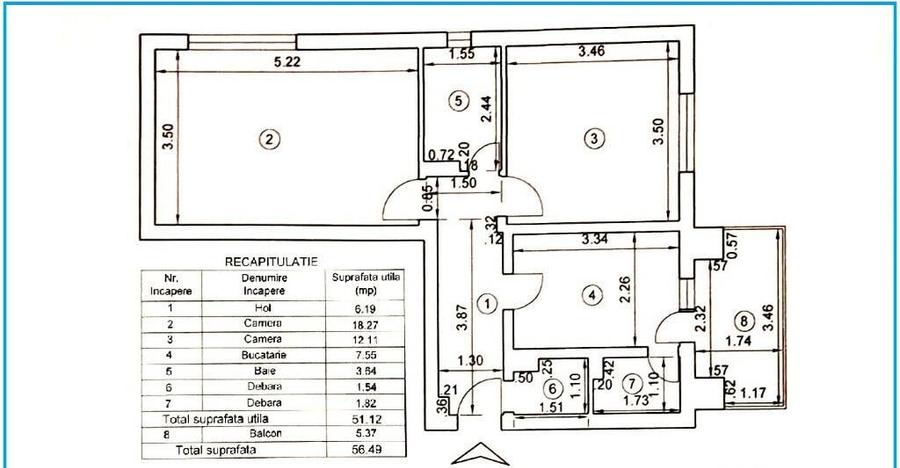 NORD, 2 CAMERE DECOMANDAT, CENTRALA PROPRIE - 3