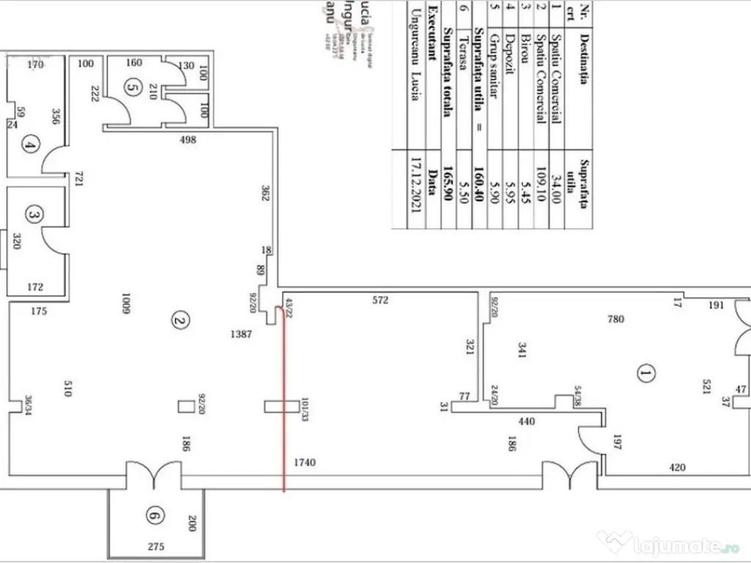 Sp.com-160,4mp+terasa-5,5mp+3parcari/8min pe jos metrou D... - 4