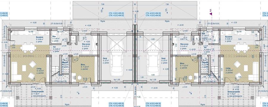 Casa individuala P+E, sup.120 mp Chinteni - 8