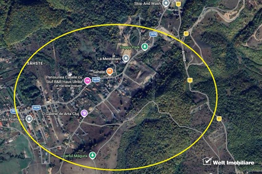 Teren intravilan, Front 31m,  Salicea - 2