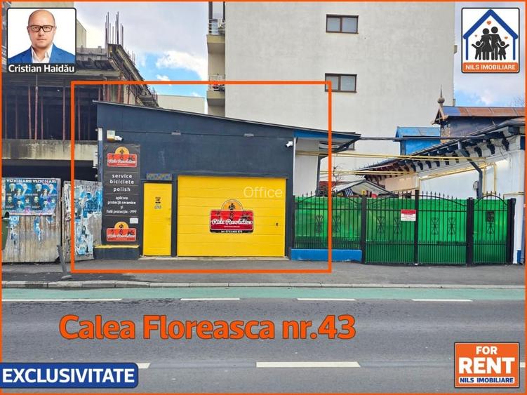 Spatiu comercial / atelier / birou | 40mp | Calea Floreasca