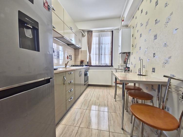 Tomis Plus, parter înalt  3 camere  76 mp, mobilat utilat  complet - 7