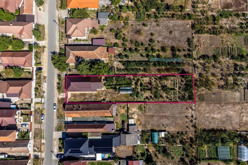 PRET NOU! Casa 4 camere - Teren 1603mp - Livada, Arad - COMISION 0% - 6