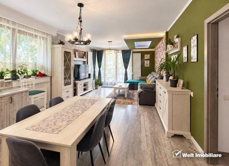 Apartament cu 3 camere semidecomandat, mobilat în Grigorescu