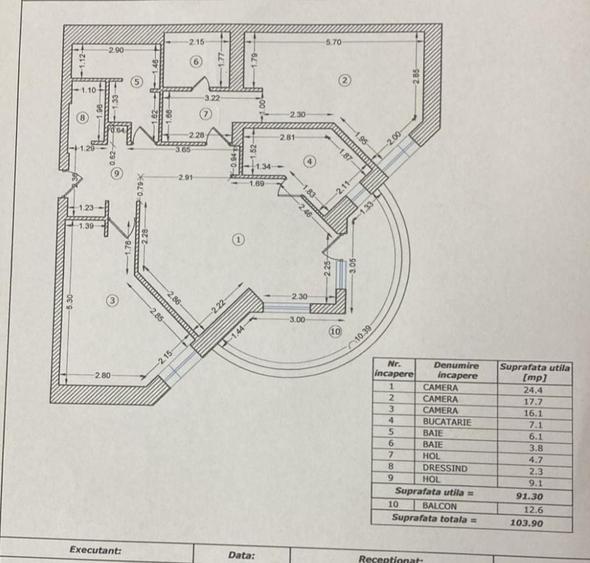 Piata Presei Libere apartament 3 camere de vanzare - 26